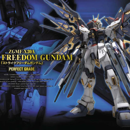 Strike Freedom Gundam Gunpla Model Kit Perfect Grade 30 cm