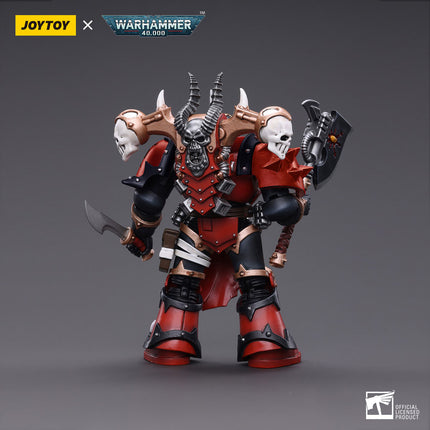 Warhammer 40k Action Figure 1/18 Chaos Space Marines Red Corsairs Exalted Champion Gotor the Blade 12 cm