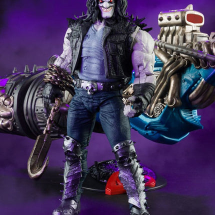 Lobo with Spacehog Vehicle (Gold Label) DC Multiverse Action Figure