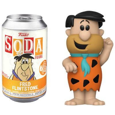 The Flintstones POP! Movies Vinyl SODA Figures Fred Flintstone 11 cm