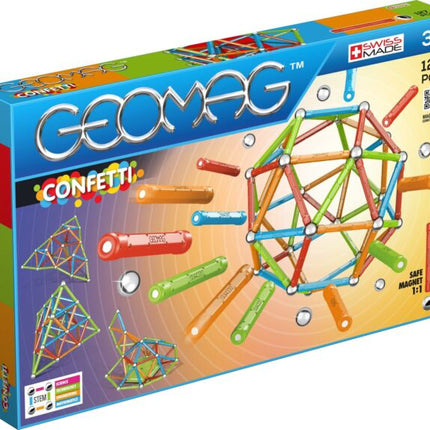 Confettis de Geomag 127 jeu de morceaux constructions magnétiques