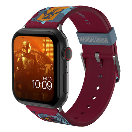 Boba Fett zwraca Star Wars: The Mandalorian Collection Pasek do smartwatcha z paskiem na nadgarstek