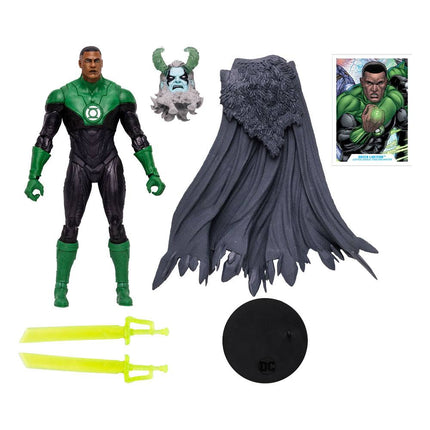 Green Lantern John Stewart DC Multiverse Zbuduj figurkę 18 cm - The Frost King